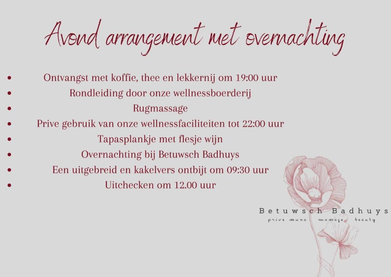 Betuwsch Badhuys Panzió Lienden Kültér fotó